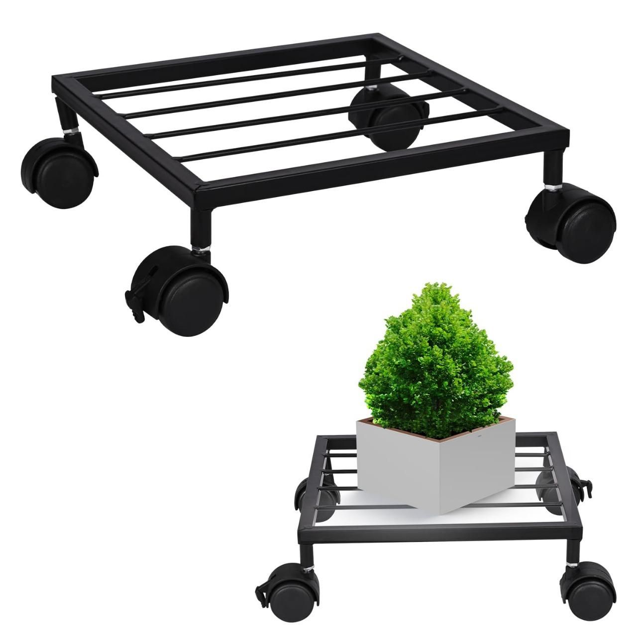 Wheel Pot Stand For Planters